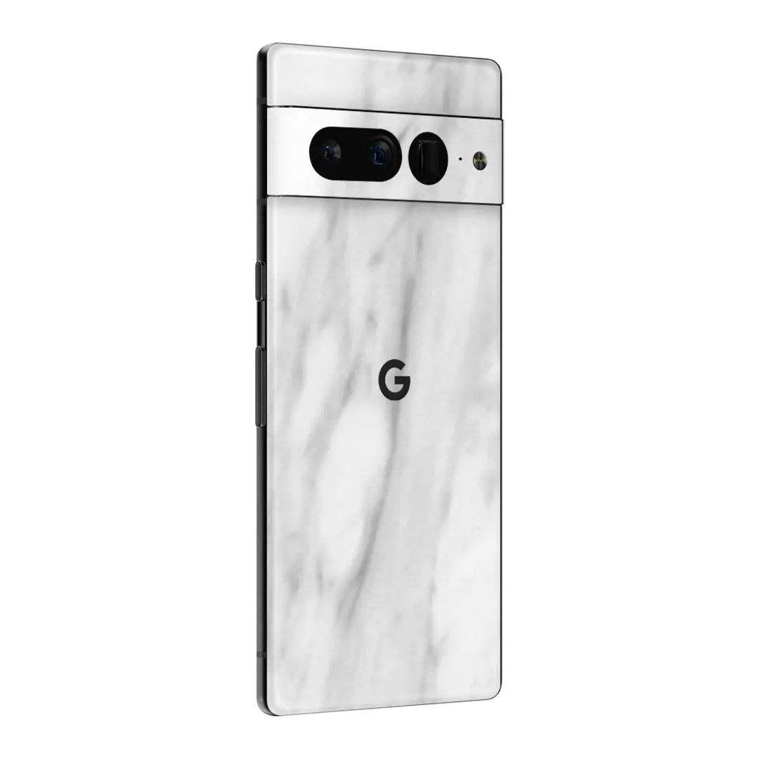 Preload Flat Back / White Marble