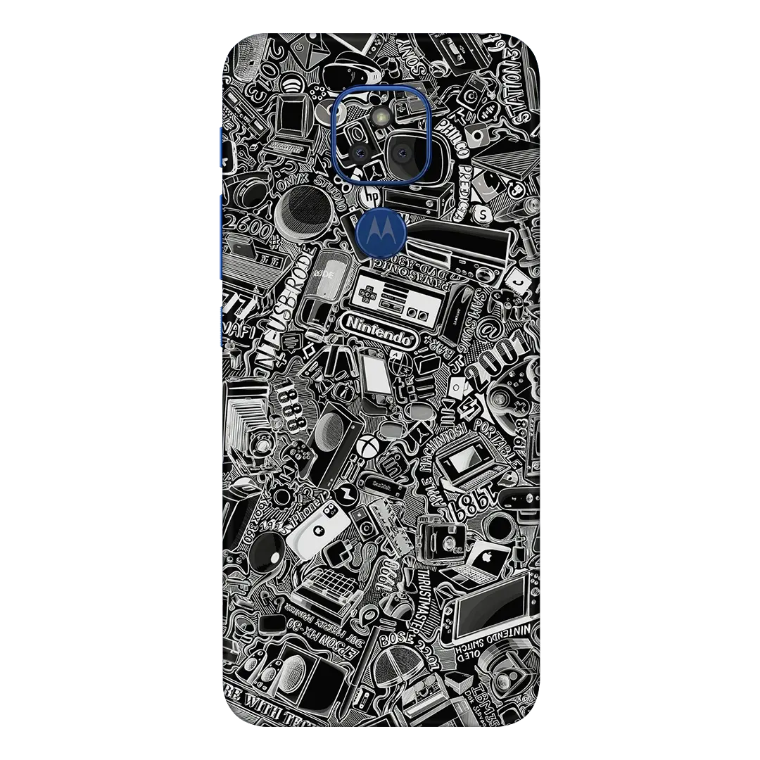 Preload Full Back / Tech Camo Dark