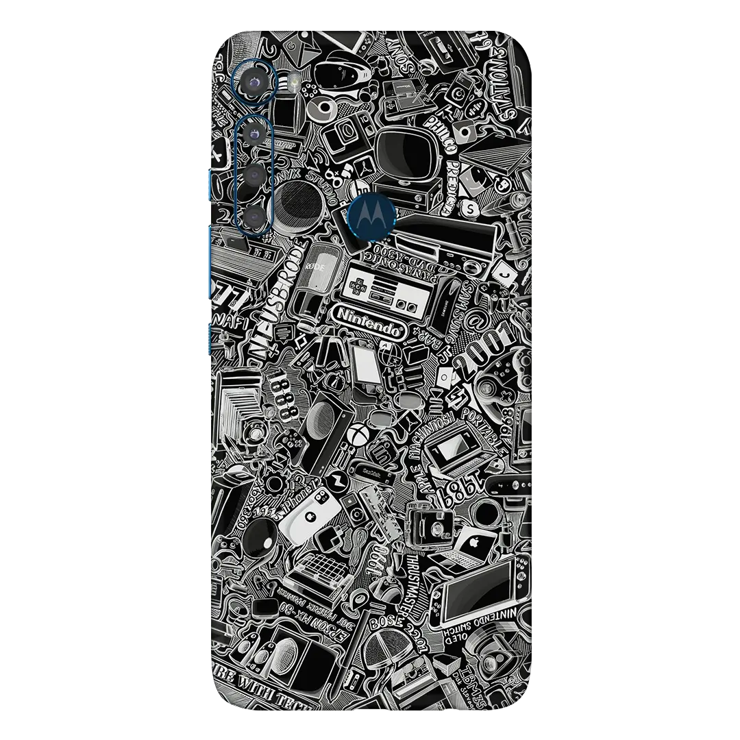 Preload Full Back / Tech Camo Dark