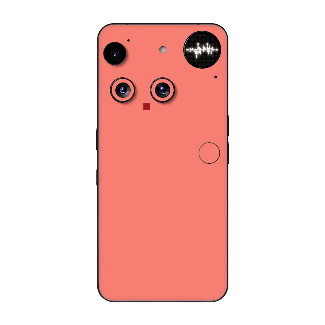 Preload Flat Back / Pastel Red