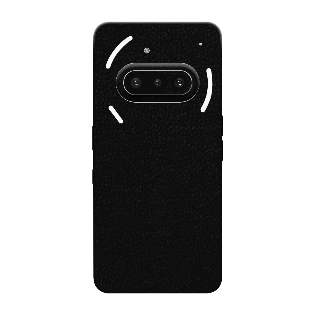 Preload Full Back / Black Leather