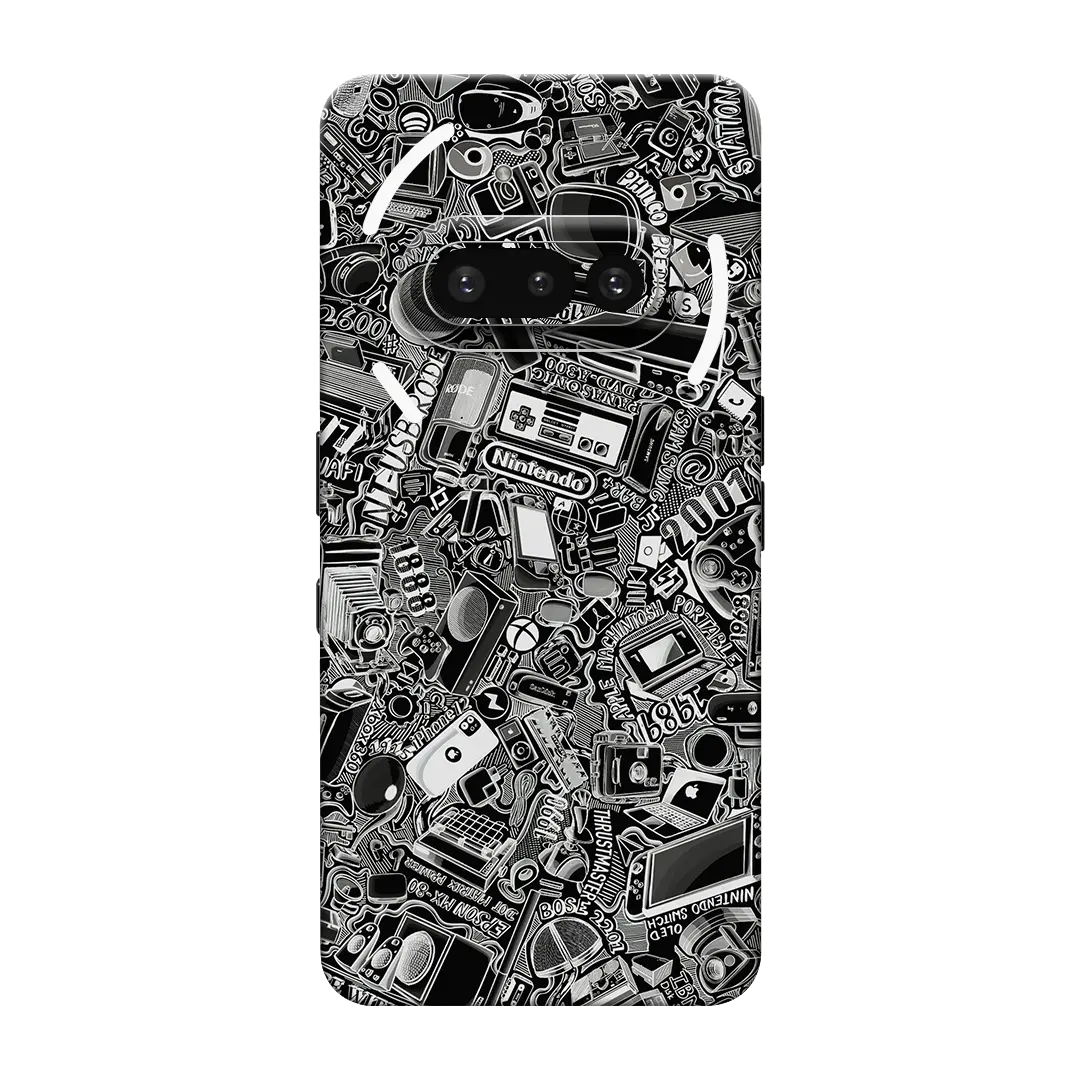 Preload Full Back / Tech Camo Dark