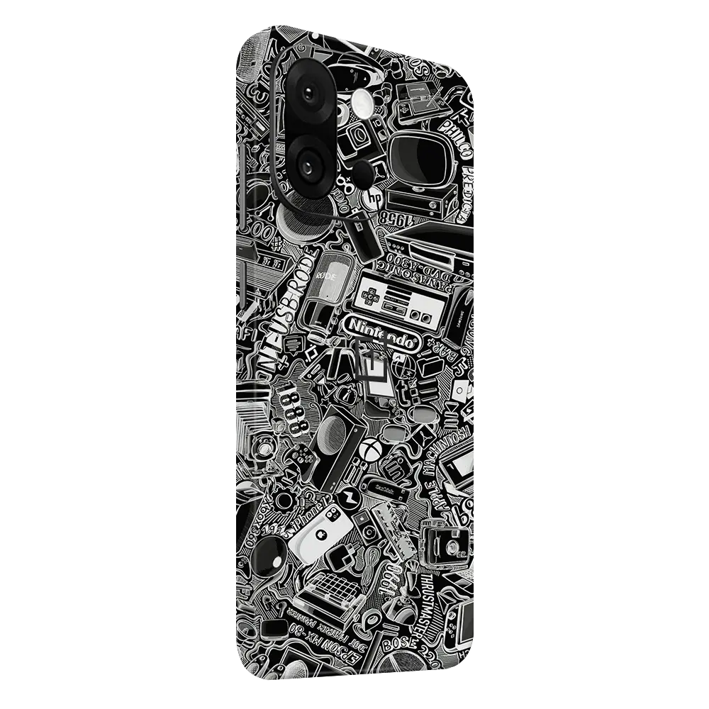 Preload Full Back / Tech Camo Dark