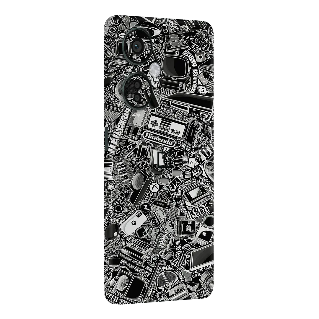 Preload Full Back / Tech Camo Dark