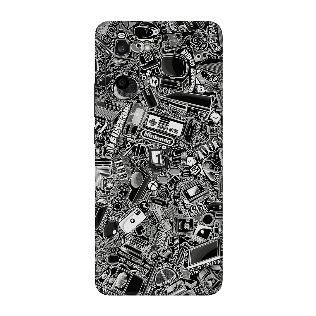 Preload Full Back / Tech Camo Dark