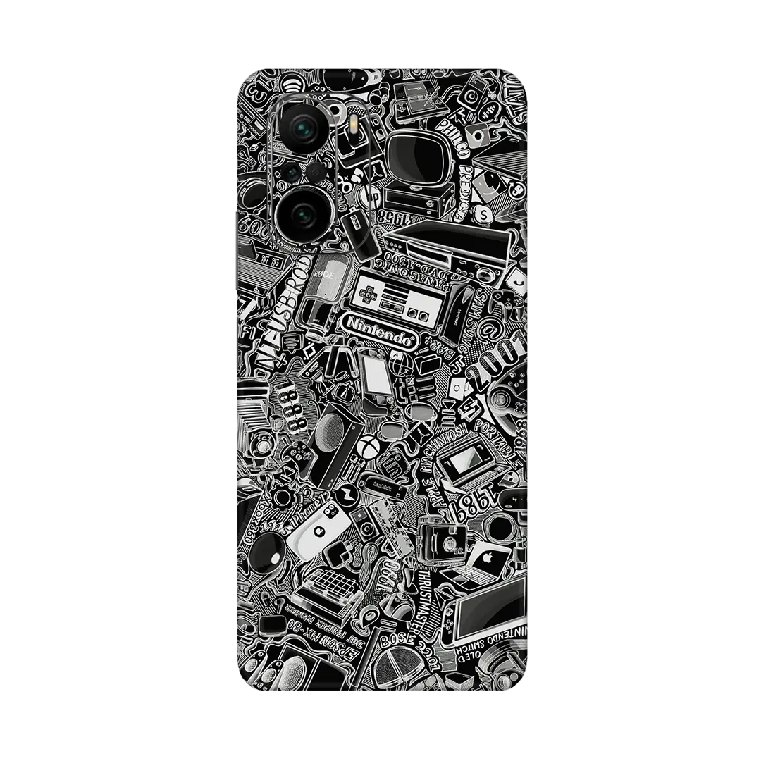 Preload Full Back / Tech Camo Dark