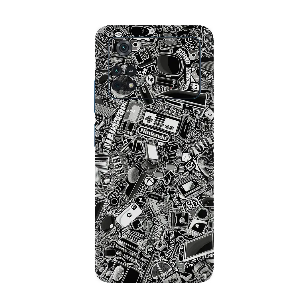 Preload Full Back / Tech Camo Dark