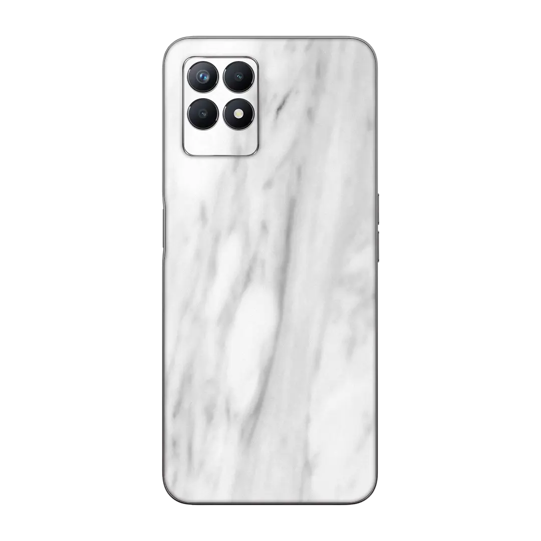 Preload Flat Back / White Marble