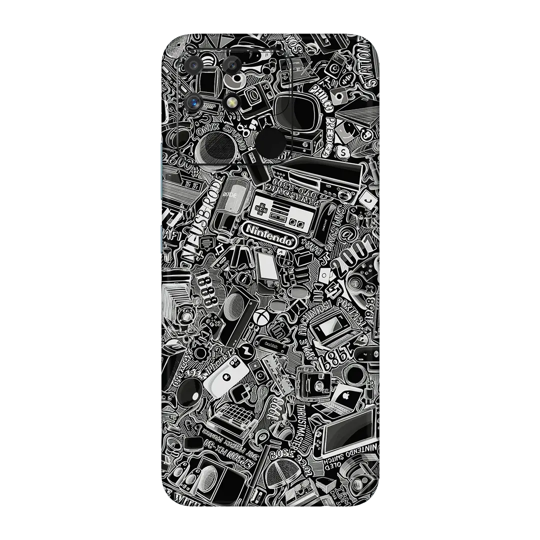 Preload Full Back / Tech Camo Dark