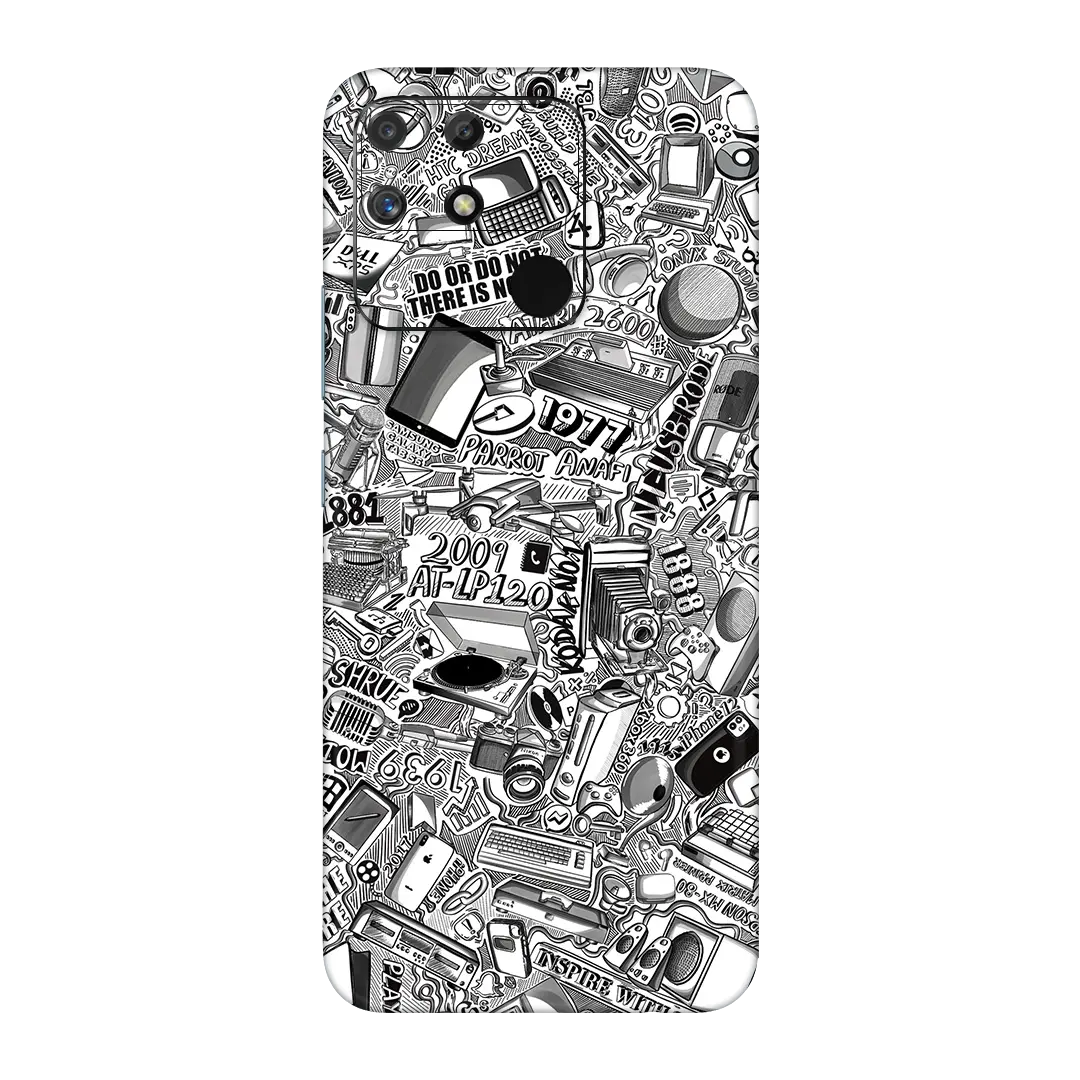 Preload Full Back / Tech Camo Light