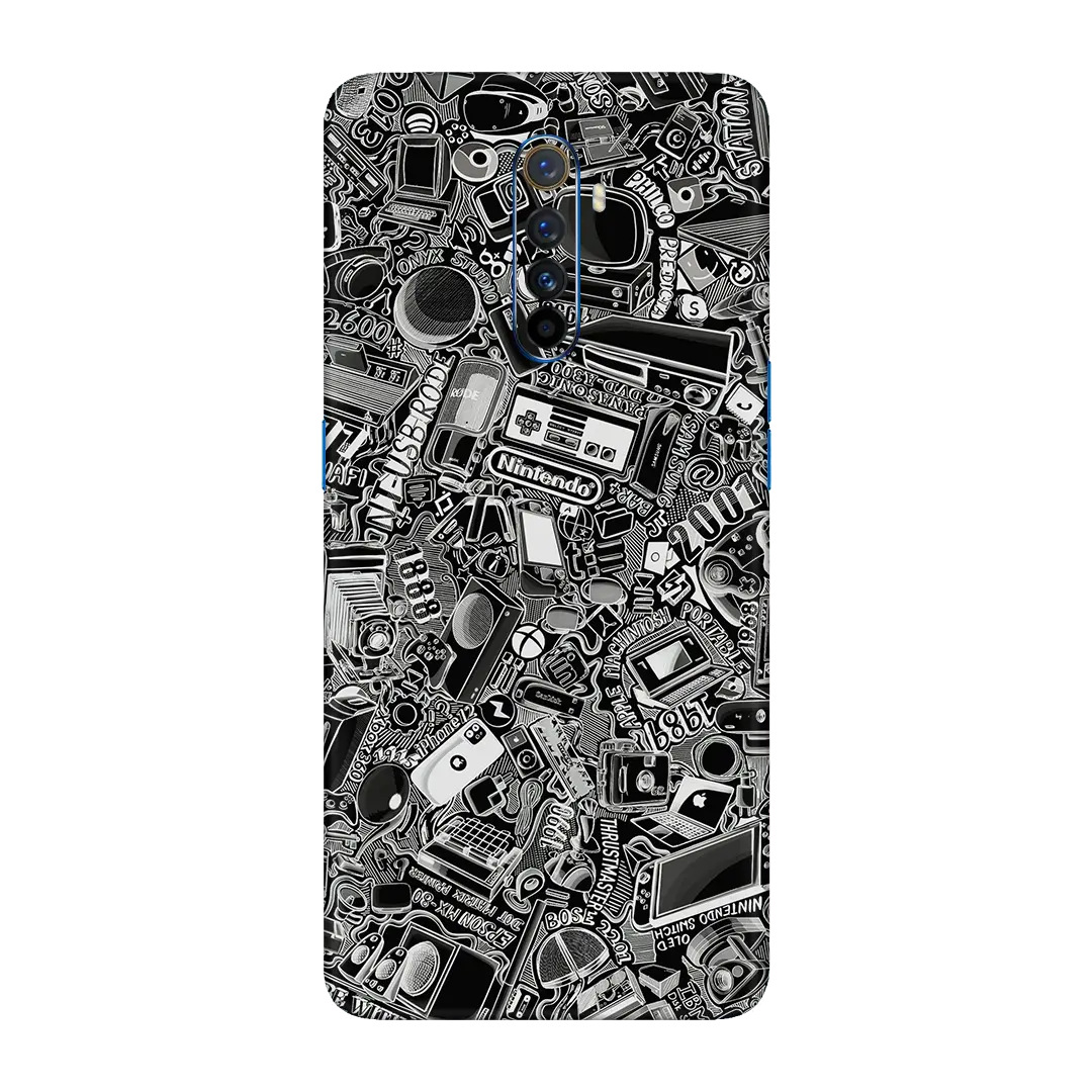 Preload Full Back / Tech Camo Dark