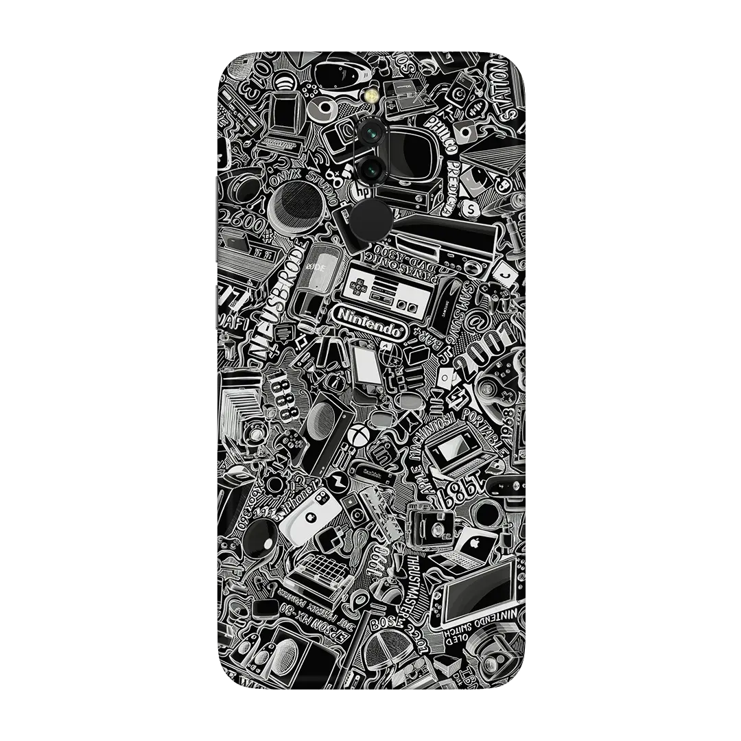 Preload Full Back / Tech Camo Dark