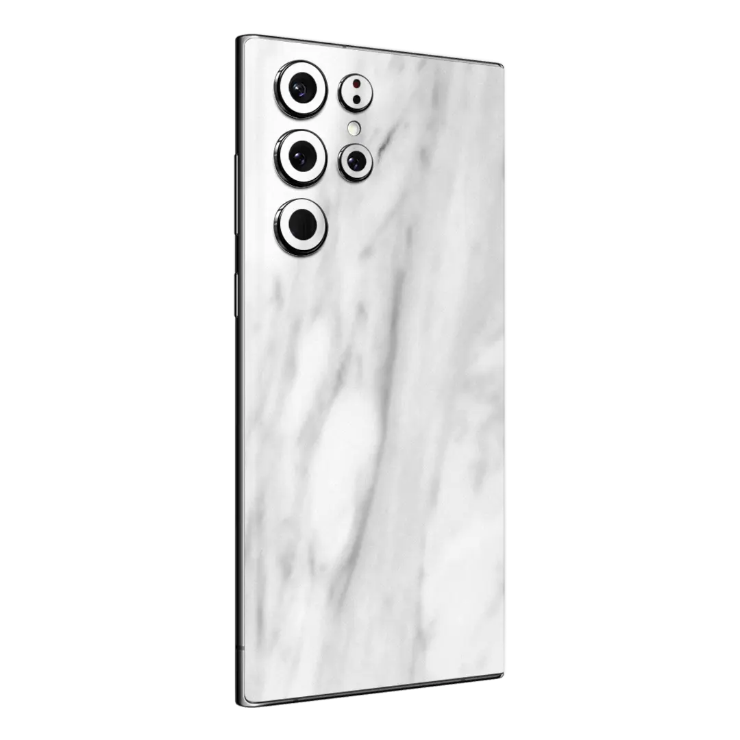 Preload Flat Back / White Marble