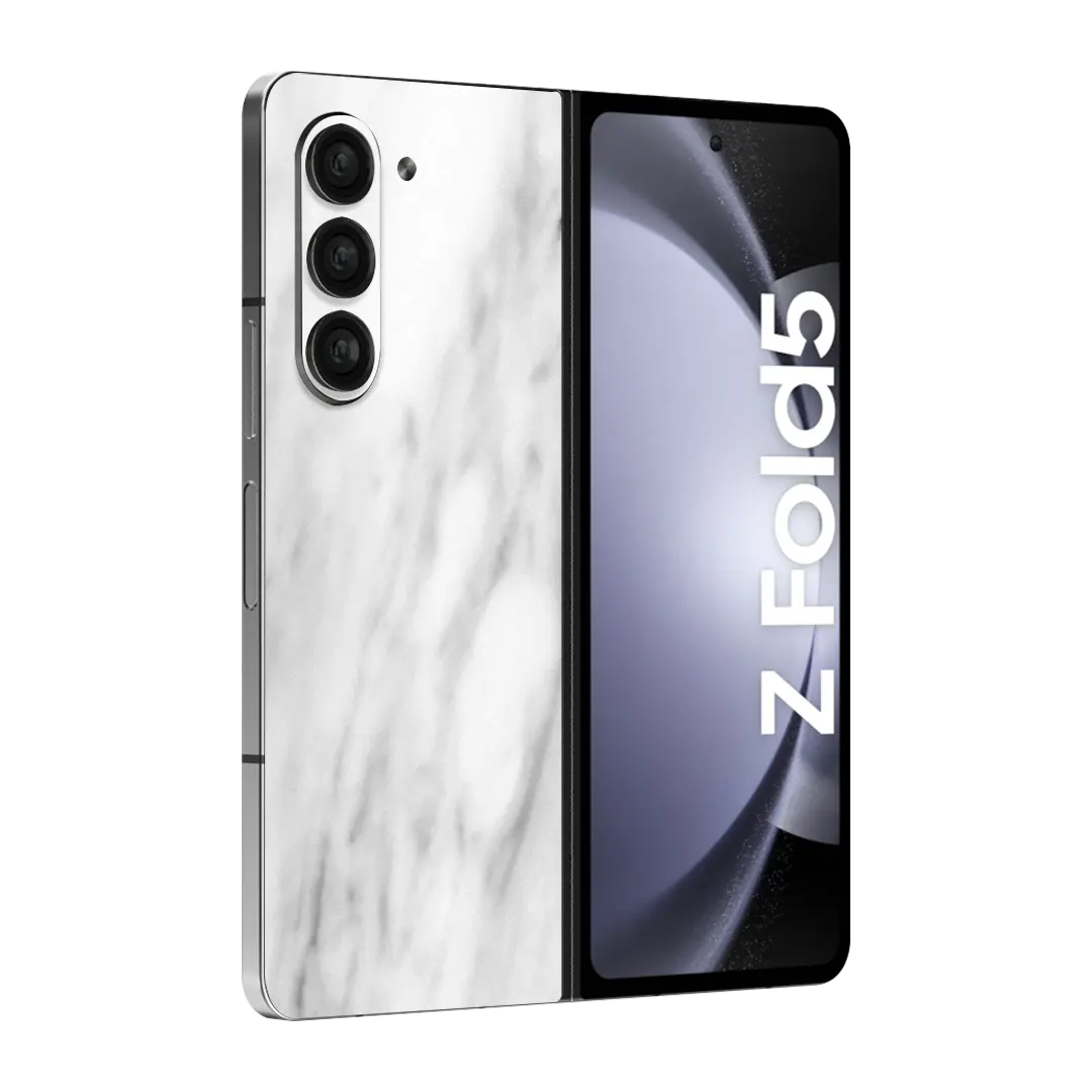 Preload Flat Back / White Marble