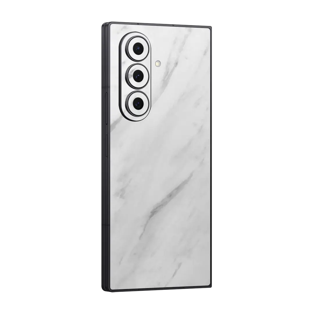Preload Flat Back / White Marble