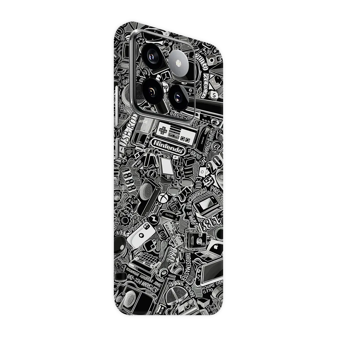 Preload Full Back / Tech Camo Dark