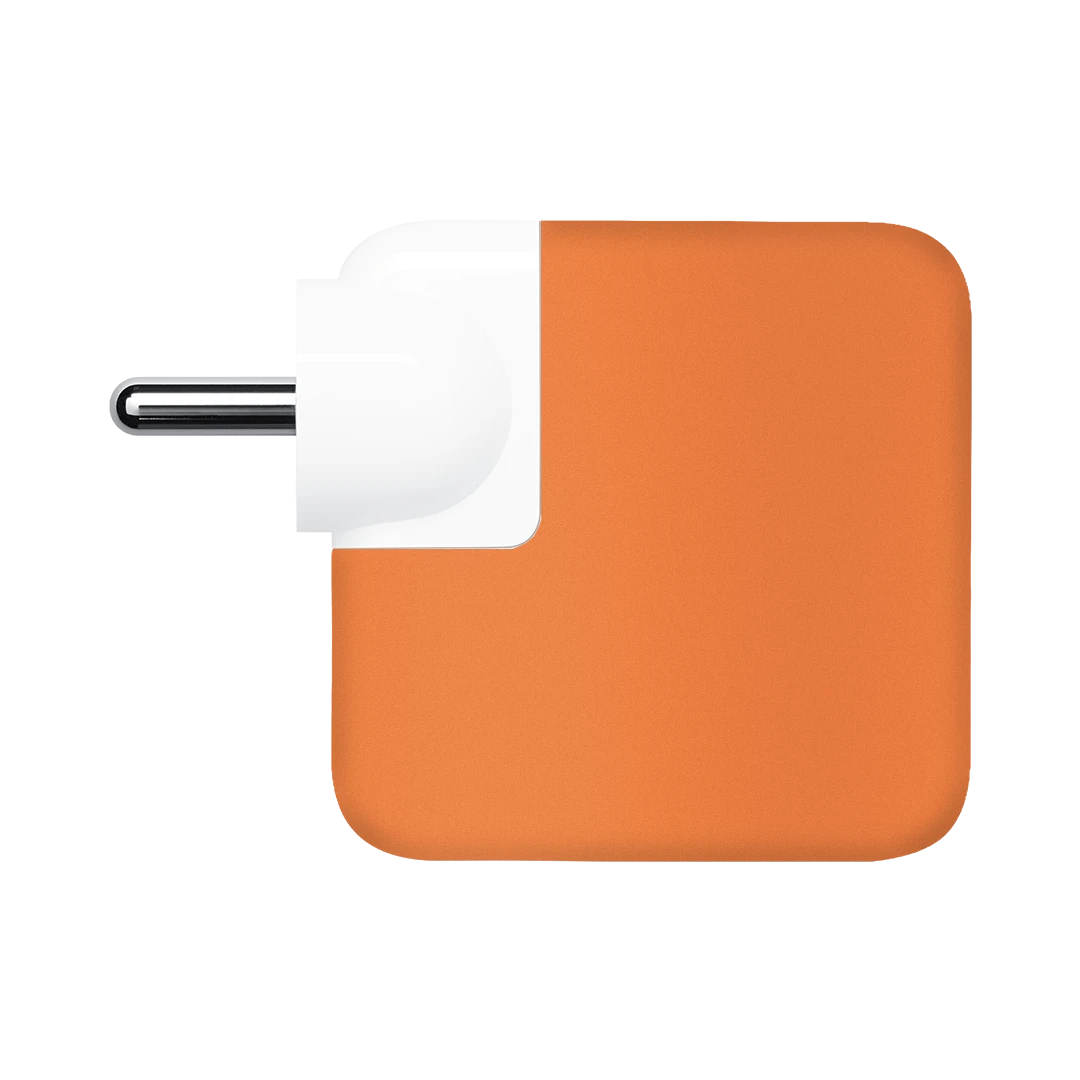 apple 30w charger cosmic orange mobile skins & wraps