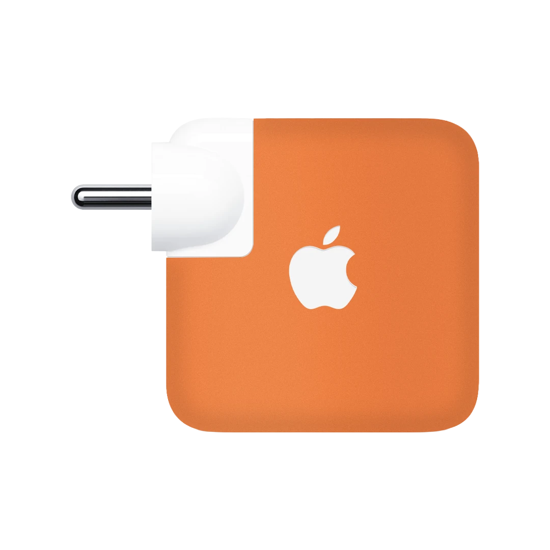 apple 70w charger cosmic orange mobile skins & wraps