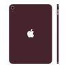 Apple iPad 10.9 inch 10th Gen (2022) Skins & Wraps - Full Back Burgundy Skin