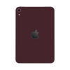 Apple iPad Mini A17 Pro (2025) Skins & Wraps - Flat Back Burgundy Skin