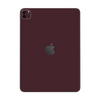 Apple iPad Pro 11 inch (M2 2022) Skins & Wraps - Flat Back Burgundy Skin