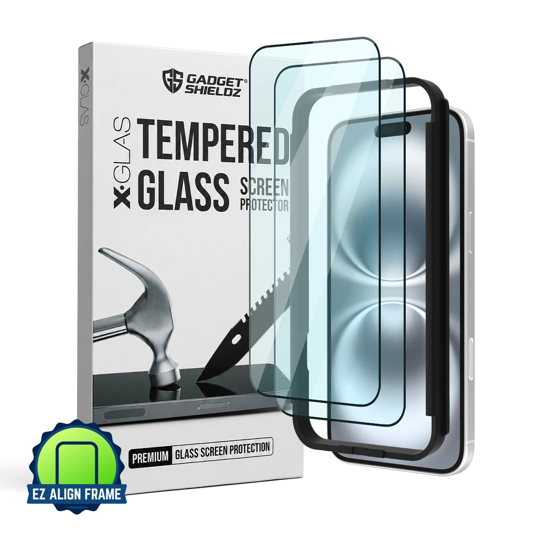 iPhone 16 Plus Tempered Glass Screen Guard Protector