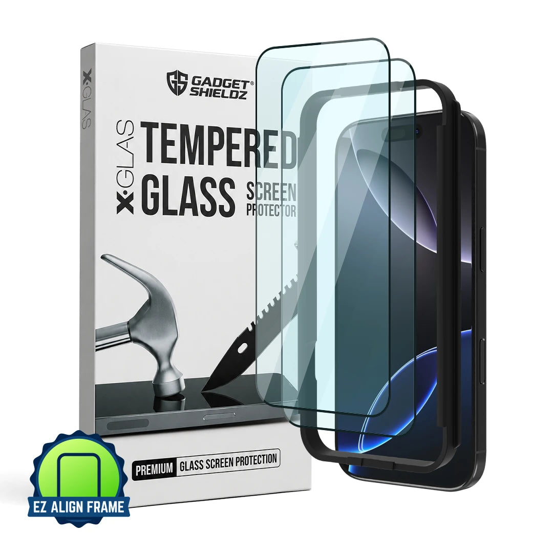 iPhone 16 Pro Max Tempered Glass Screen Guard Protector