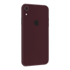 iPhone XR Skins & Wraps - Full Back Burgundy Skin