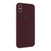 iPhone XS Skins & Wraps - Full Back Burgundy Skin