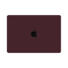 MacBook Air 13 inch M1 2020 Skins & Wraps - Minimum Burgundy Skin