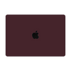 Macbook Air 15 inch M2 2023 Skins & Wraps - Minimum Burgundy Skin