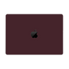 MacBook Pro 14 inch M2 Max 2023 Skins & Wraps - Minimum Burgundy Skin