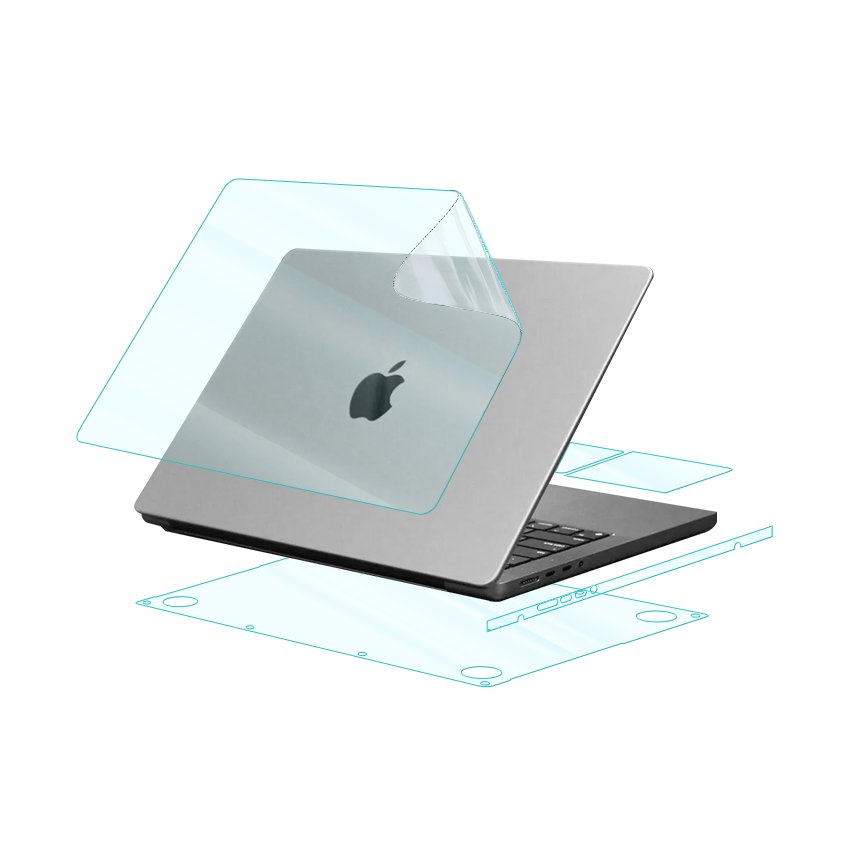 MacBook Pro 14 inch M6 2026 Laptop Transparent Skins Protector