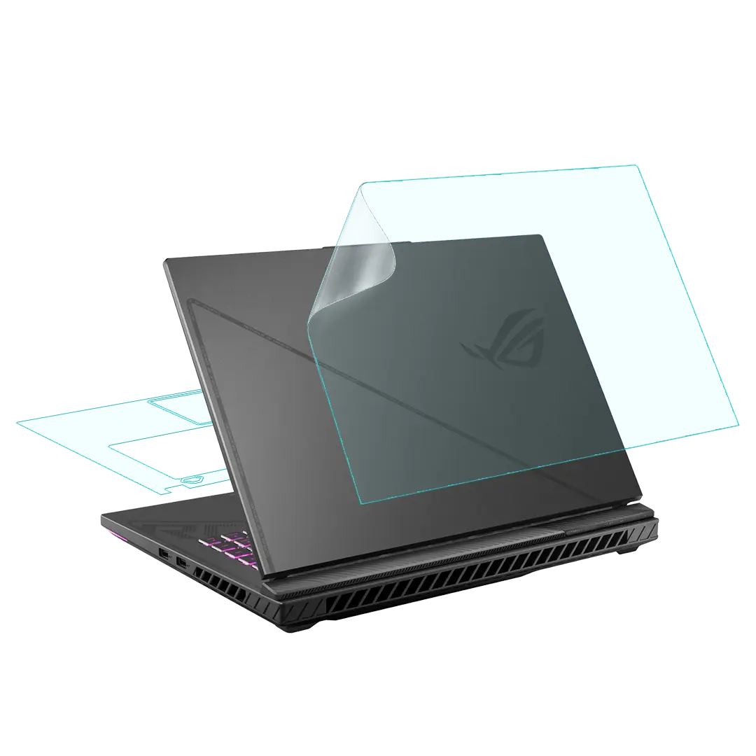 Asus ROG Strix G16 (2023) G614JJ-N4093X Laptop Transparent Skins Protector