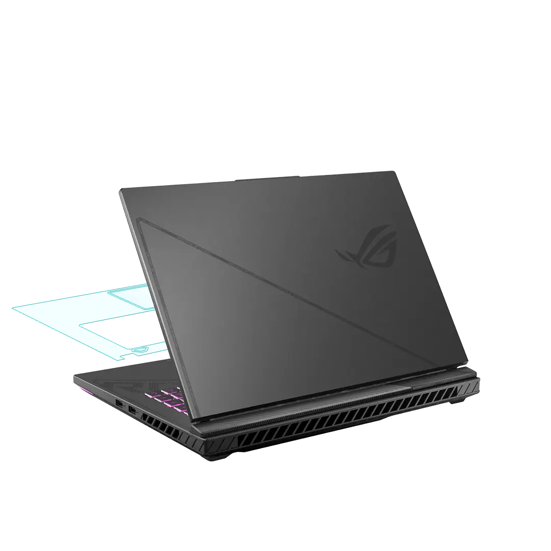Asus ROG Strix G16 (2023) G614JV-N4173X Laptop Transparent Skins Protector