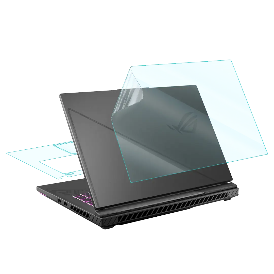 Asus ROG Strix G16 (2025) G614PH-RV073WS Laptop Transparent Skins Protector