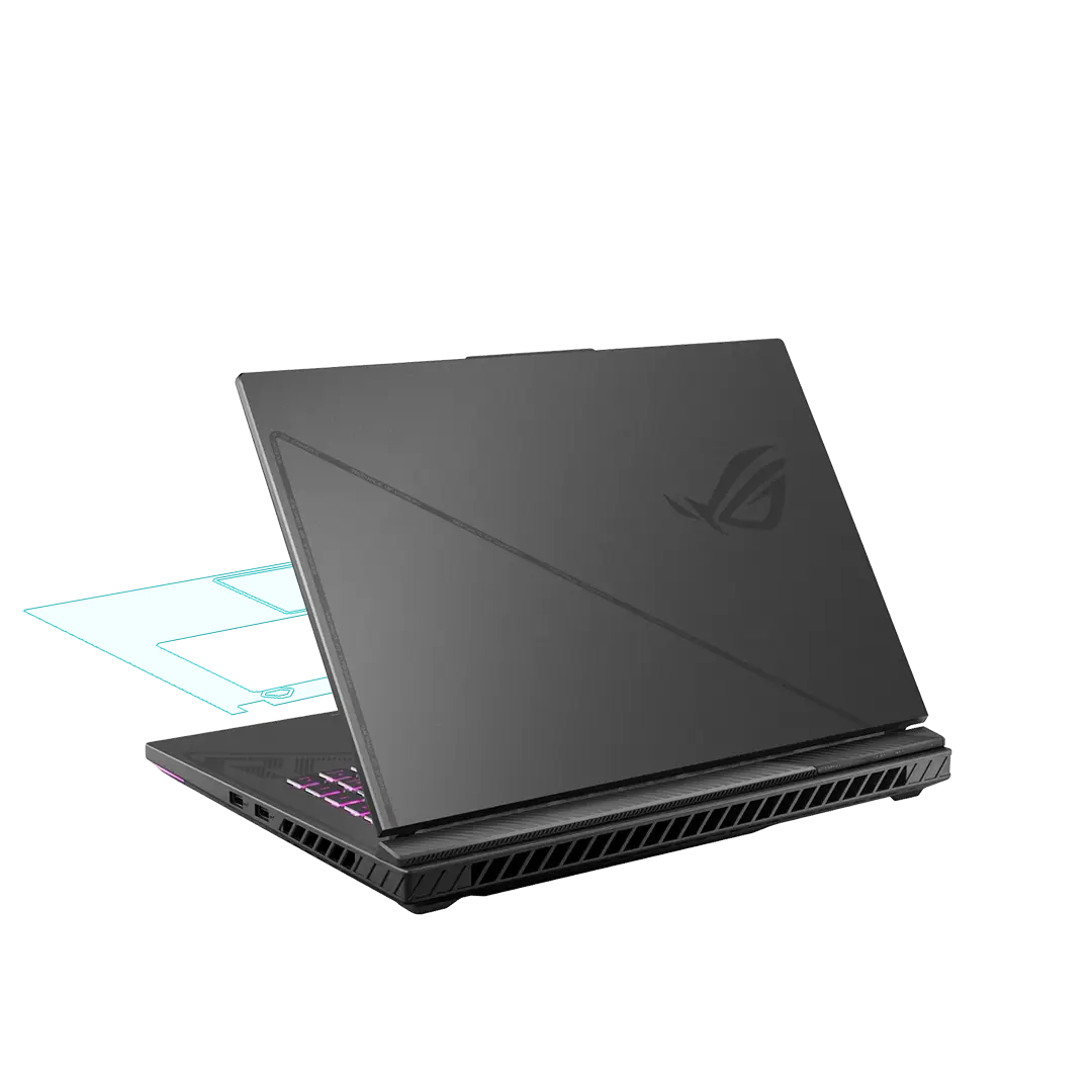 Asus ROG Strix G16 (2025) G614PW-RV078WS Laptop Transparent Skins Protector