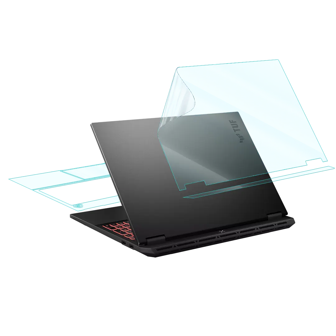 ASUS TUF Gaming A16 FA608UHI Laptop Transparent Skins Protector