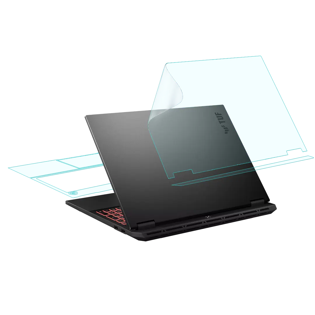 ASUS TUF Gaming A16 FA608UMI Laptop Transparent Skins Protector