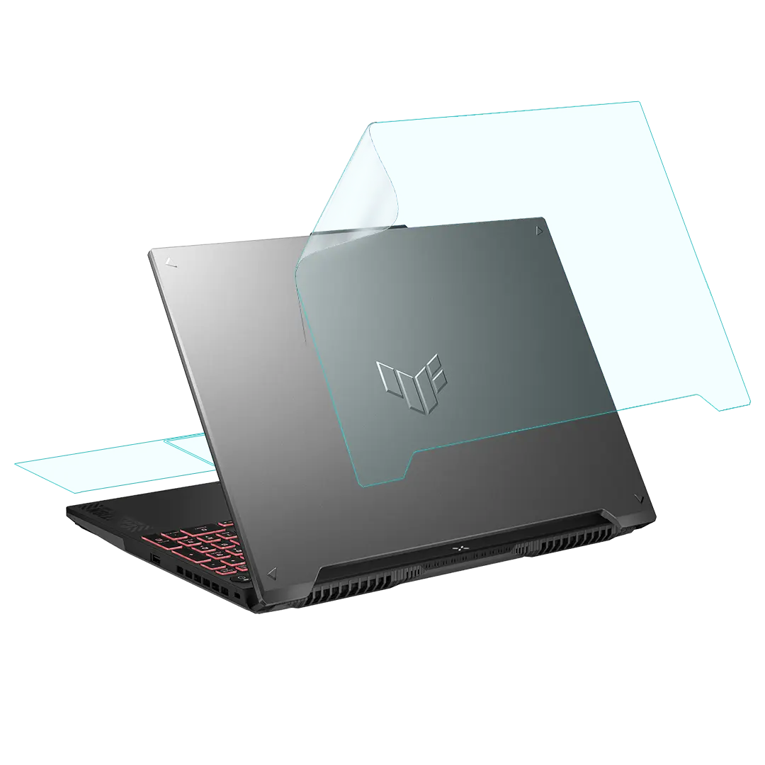 ASUS TUF Gaming F16 FX607VB Laptop Transparent Skins Protector
