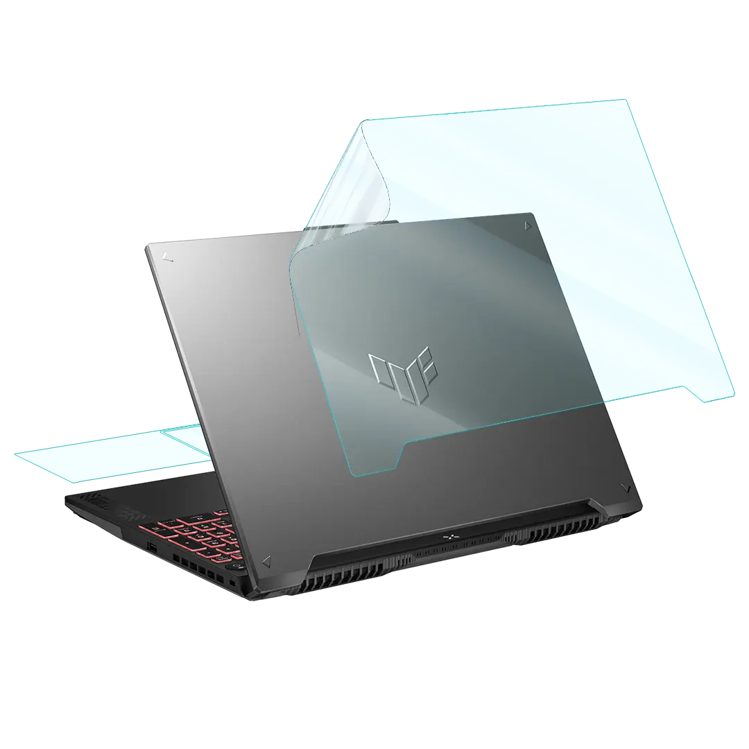 ASUS TUF Gaming F16 FX607VB Laptop Transparent Skins Protector
