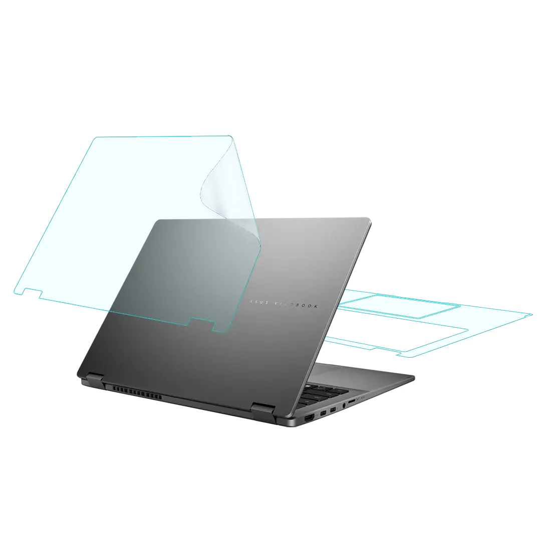 ASUS Vivobook 14 Flip TP3407AA Laptop Transparent Skins Protector