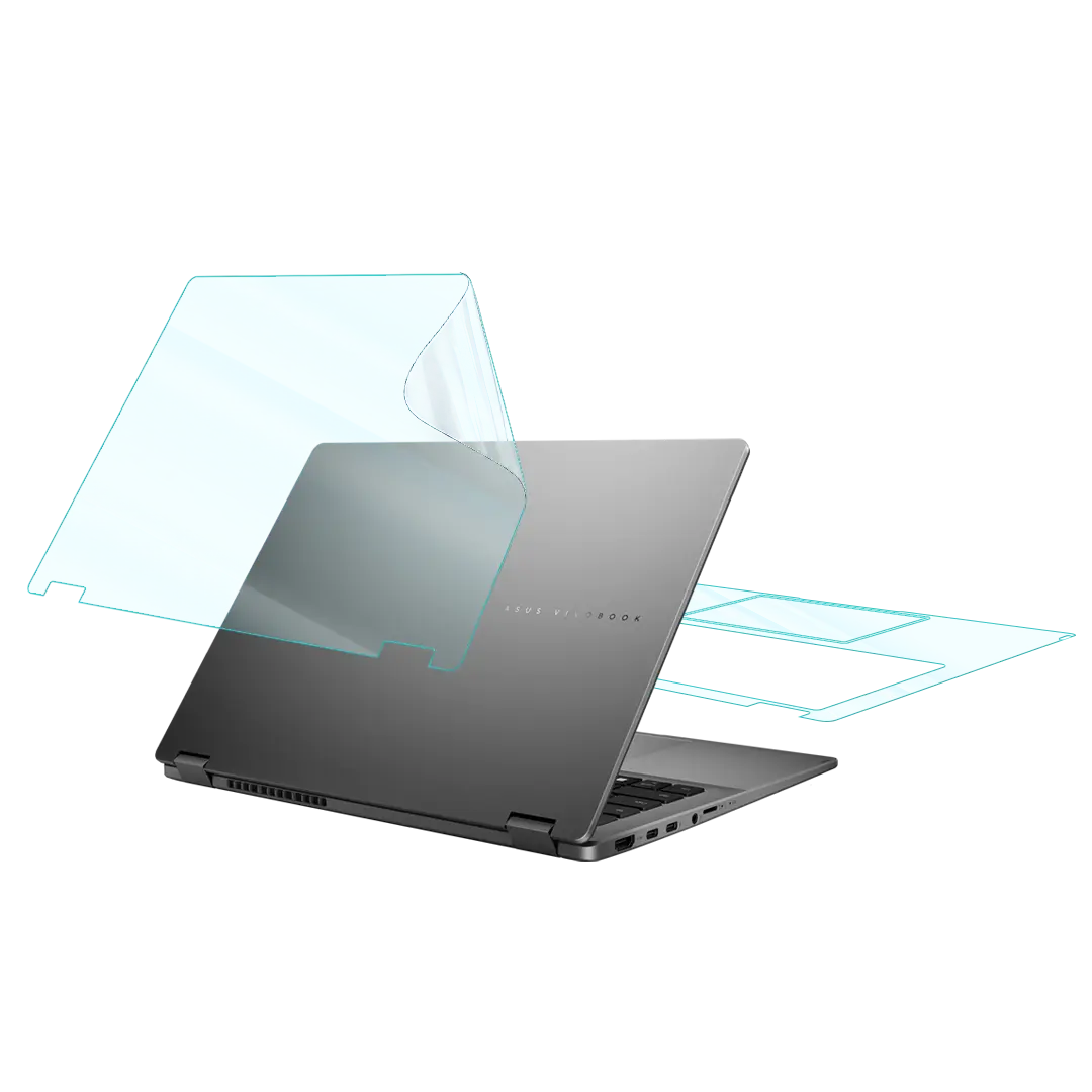 ASUS Vivobook 14 Flip TP3407AA Laptop Transparent Skins Protector
