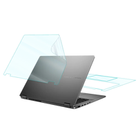ASUS Vivobook 14 Flip TP3407SA Laptop Transparent Skins Protector