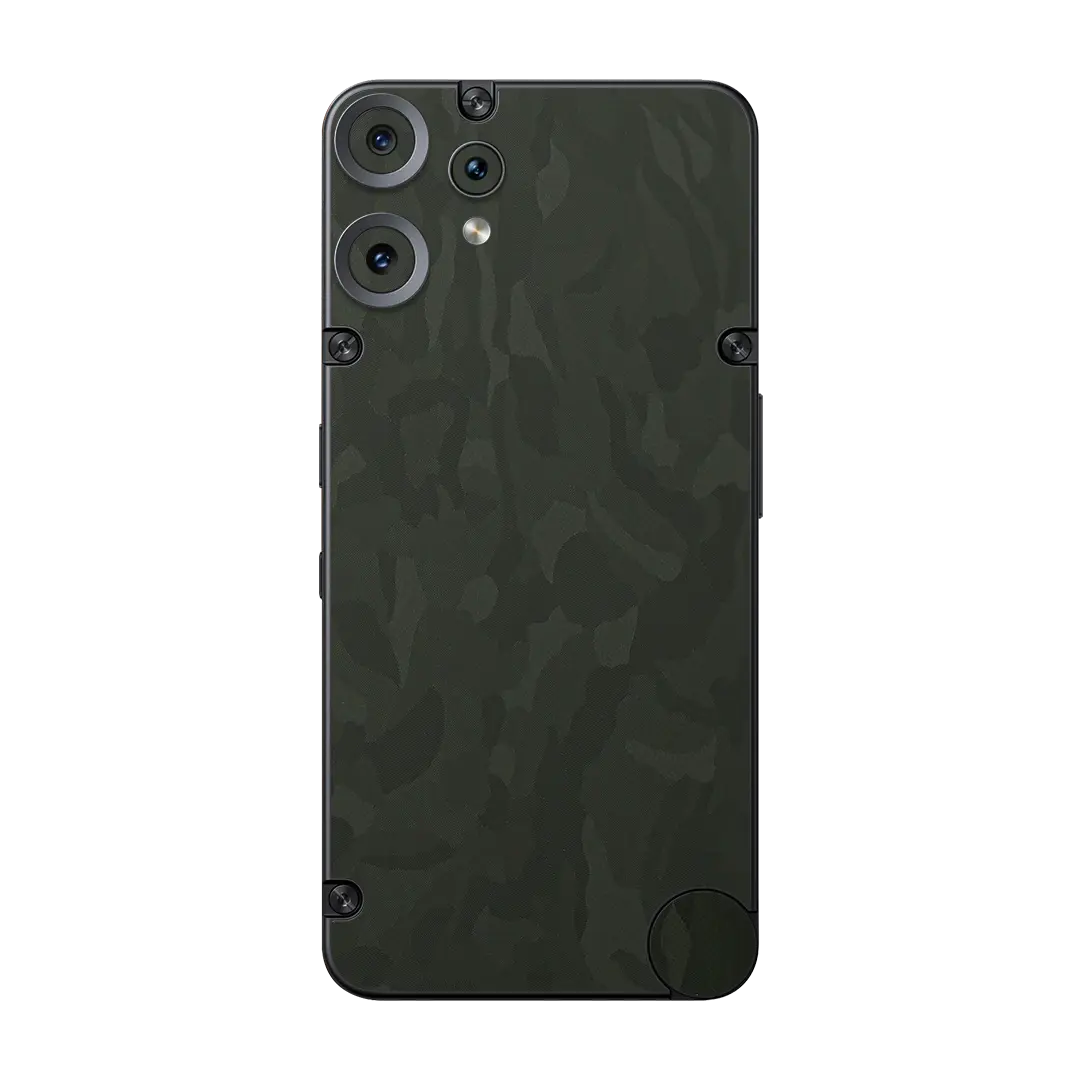 Preload Flat Back / Green Camo