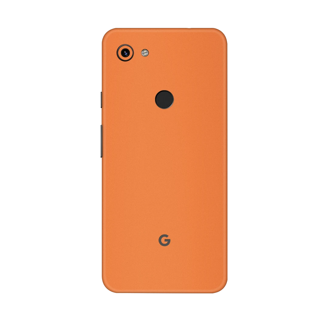 pixel 3a cosmic orange mobile skins & wraps