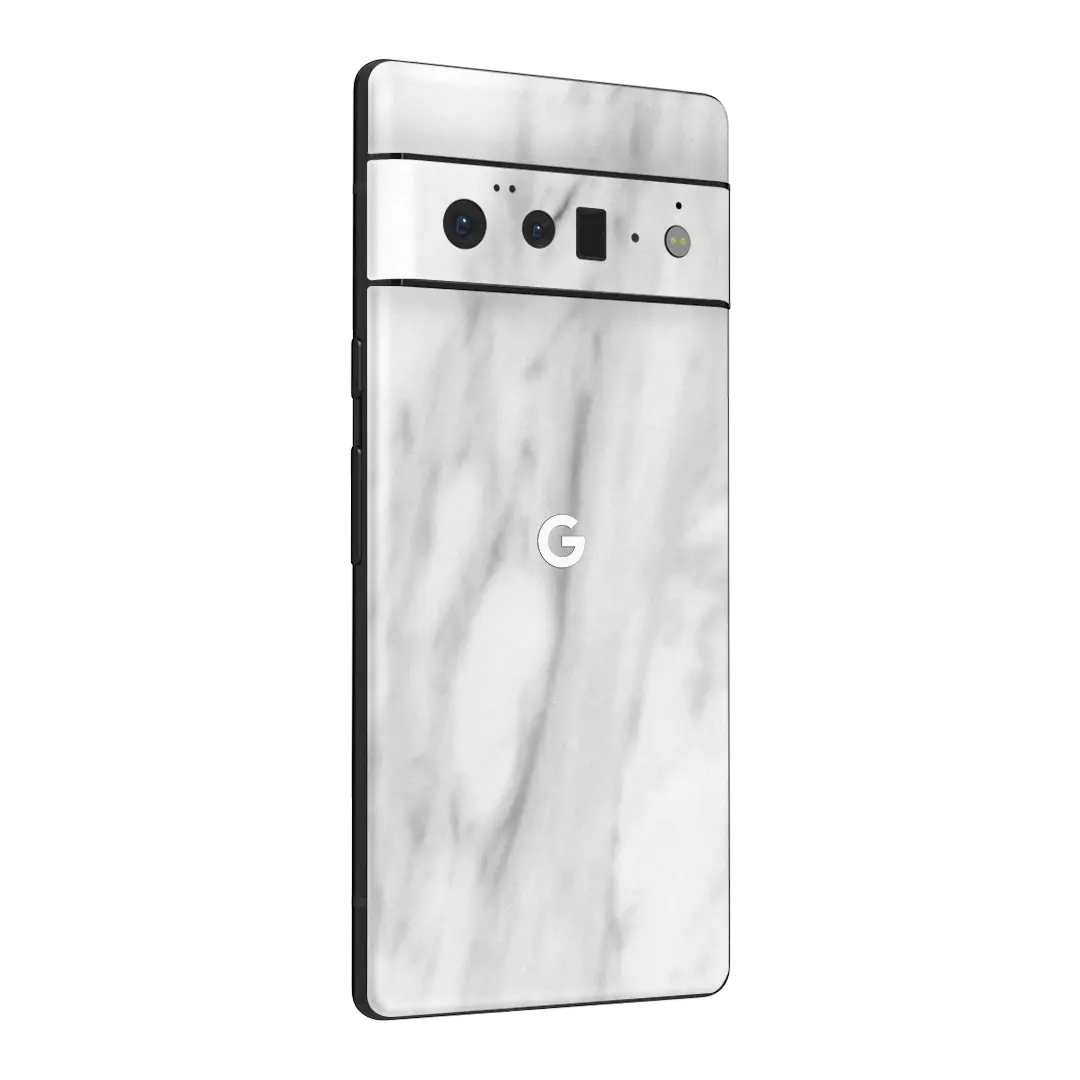 Preload Flat Back / White Marble