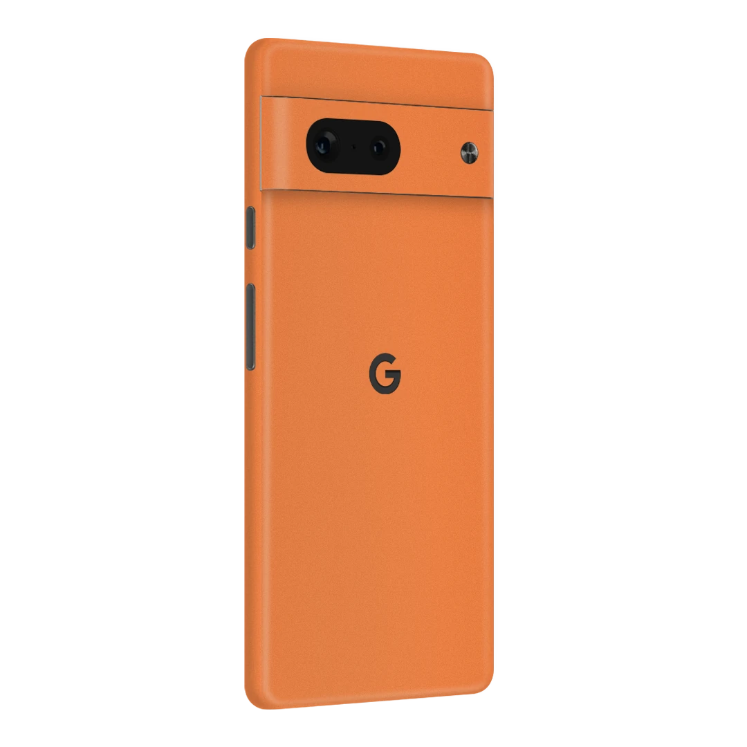 pixel 7 cosmic orange mobile skins & wraps