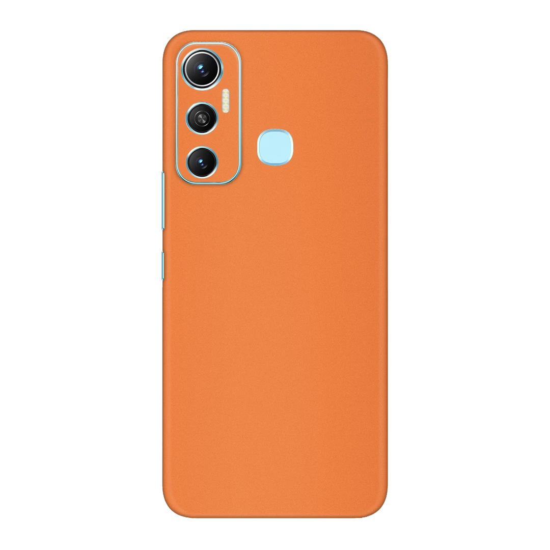 infinix hot 11 cosmic orange mobile skins & wraps