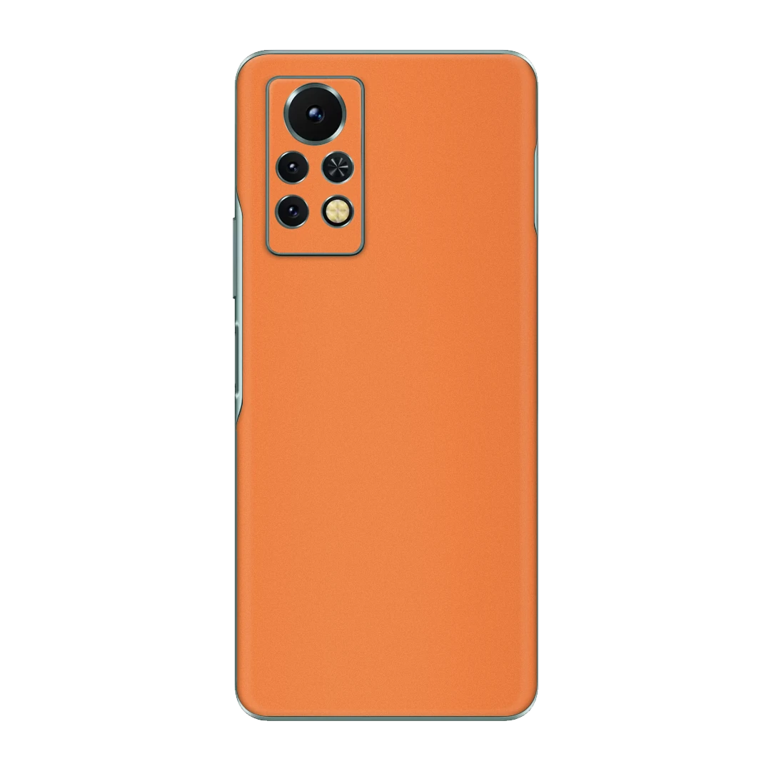 infinix note 11s cosmic orange mobile skins & wraps
